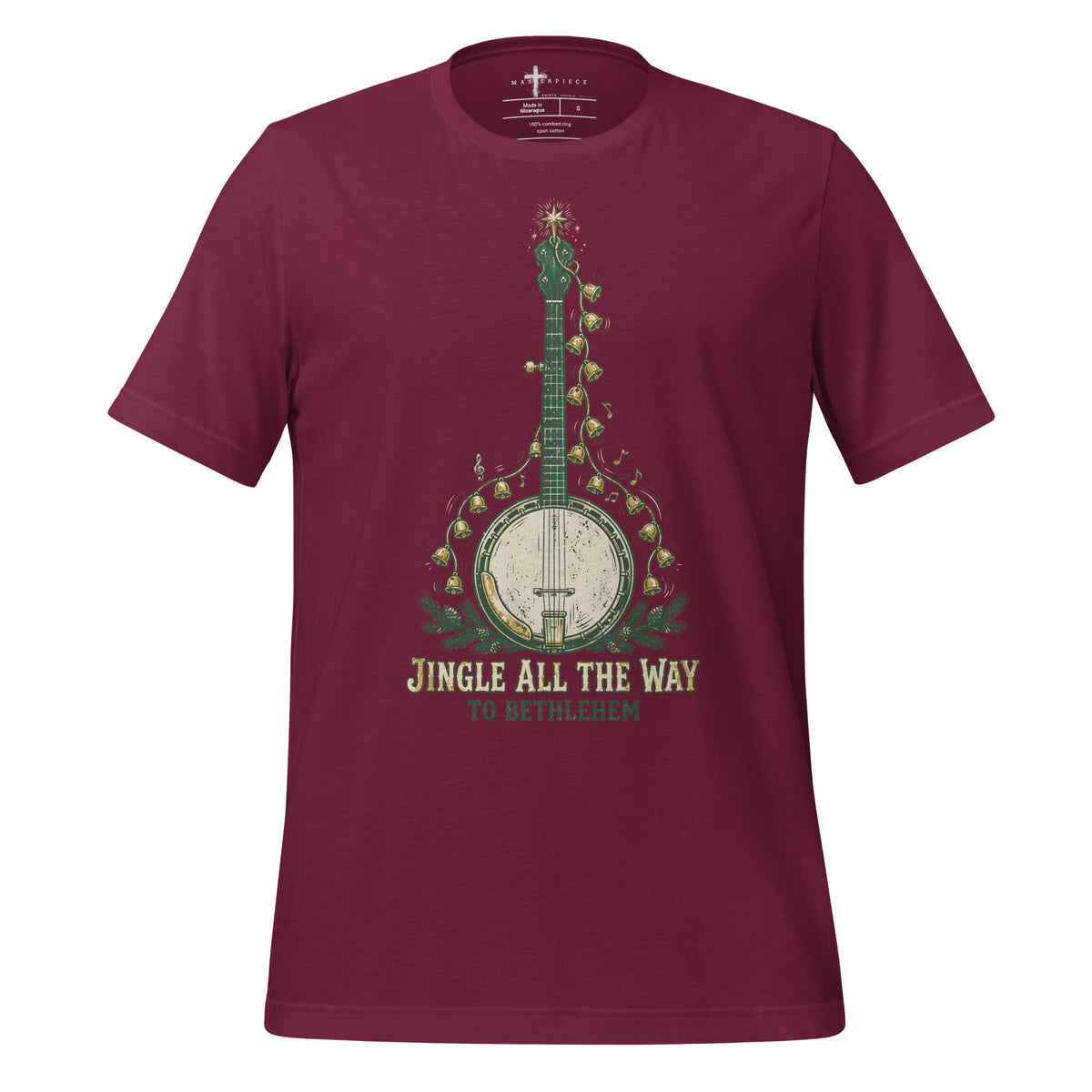 Jingle Banjo - Maroon - MasterPiece Shirts