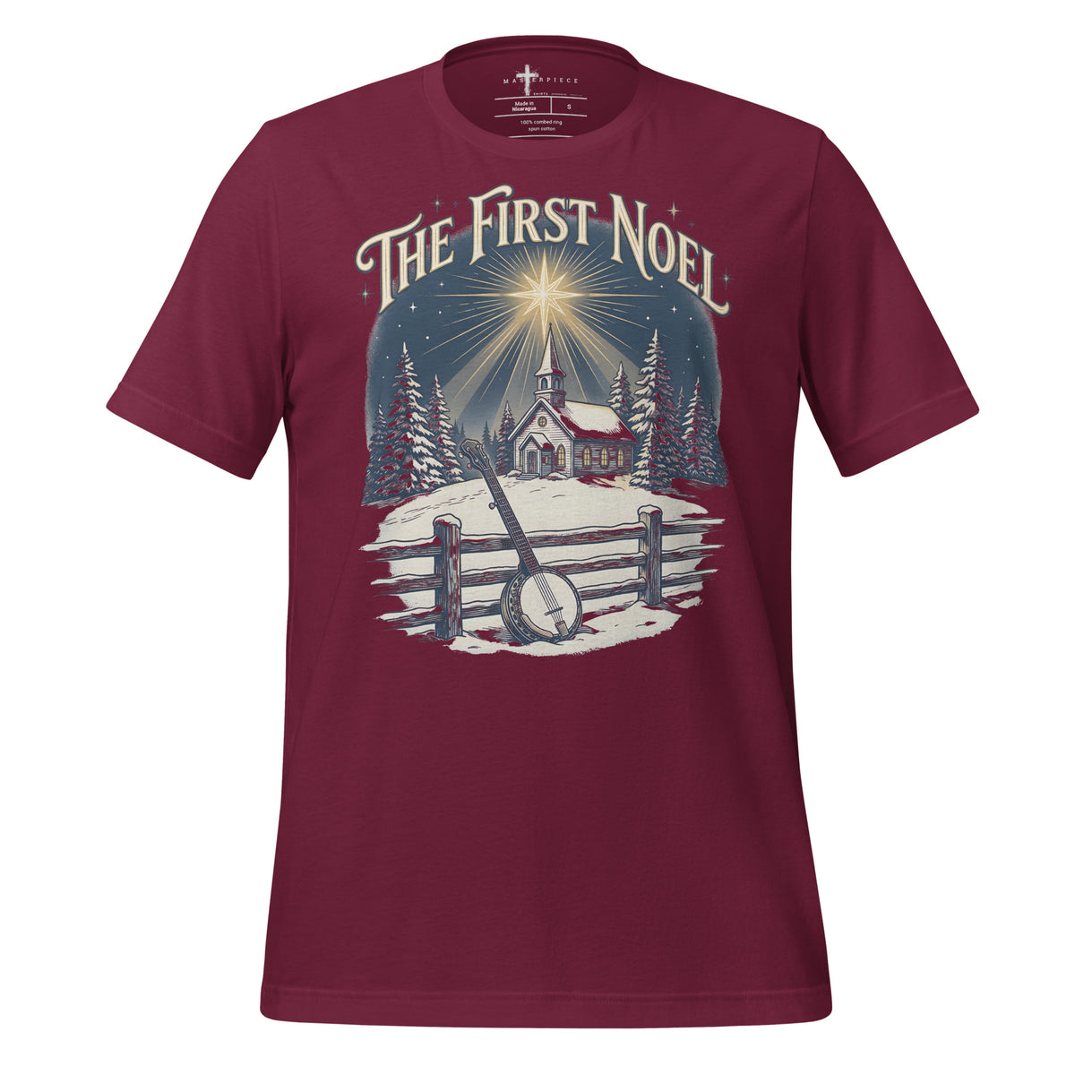 First Noel Banjo - Maroon - MasterPiece Shirts