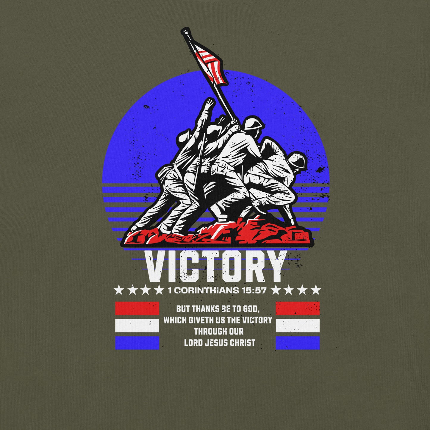 Victory  Christian Bible Verse T-Shirt