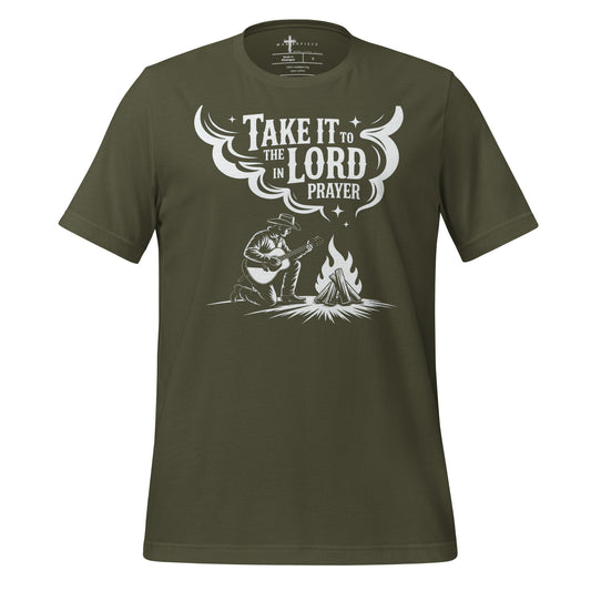 Take it to the Lord in Prayer Christian T-shirt