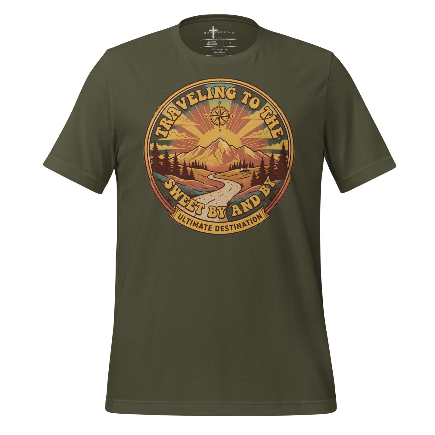  Traveling to the Sweet Bye and Bye Ultimate Destination Christian T-shirt 