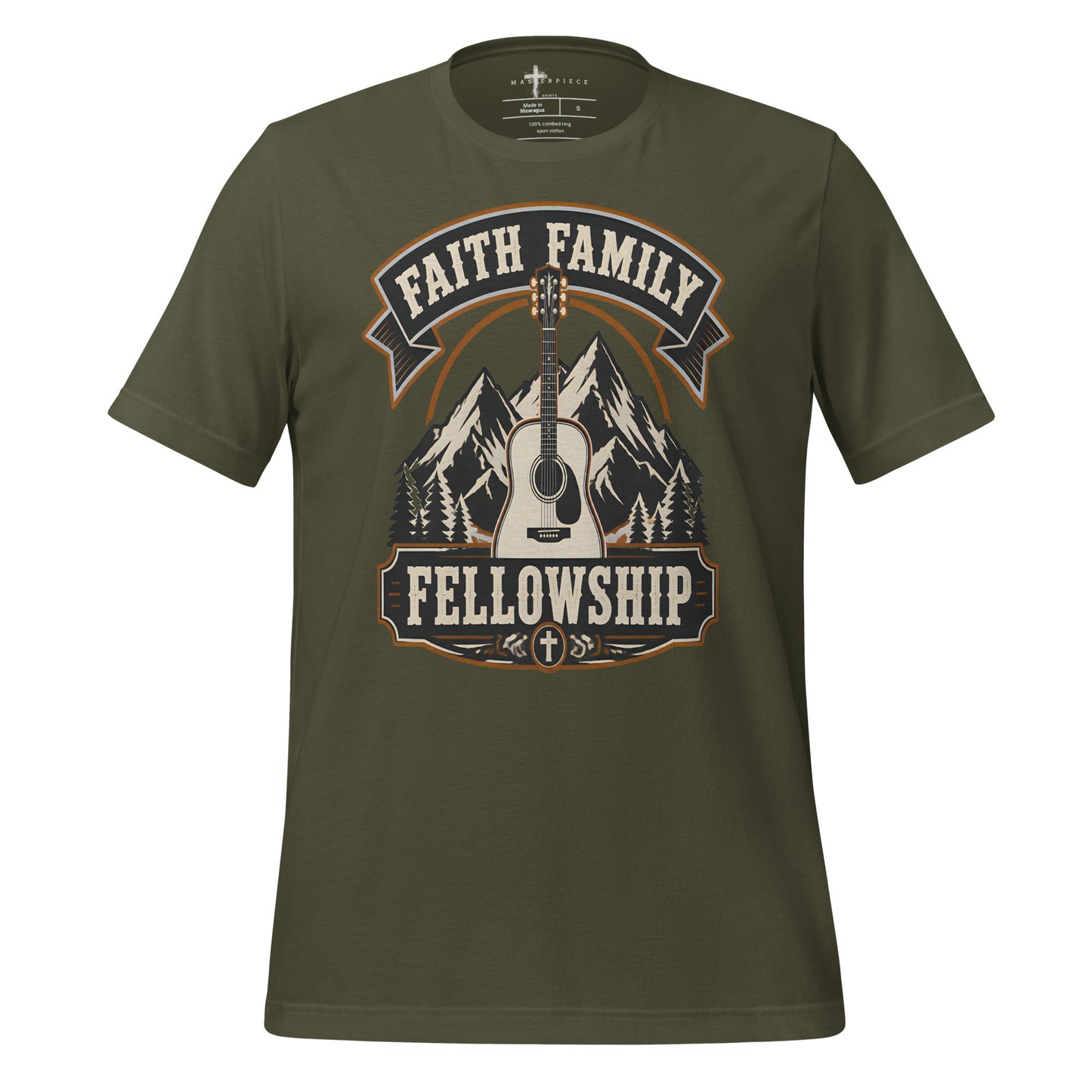 Faith Family Fellowship - Green - MasterPiece Shirts