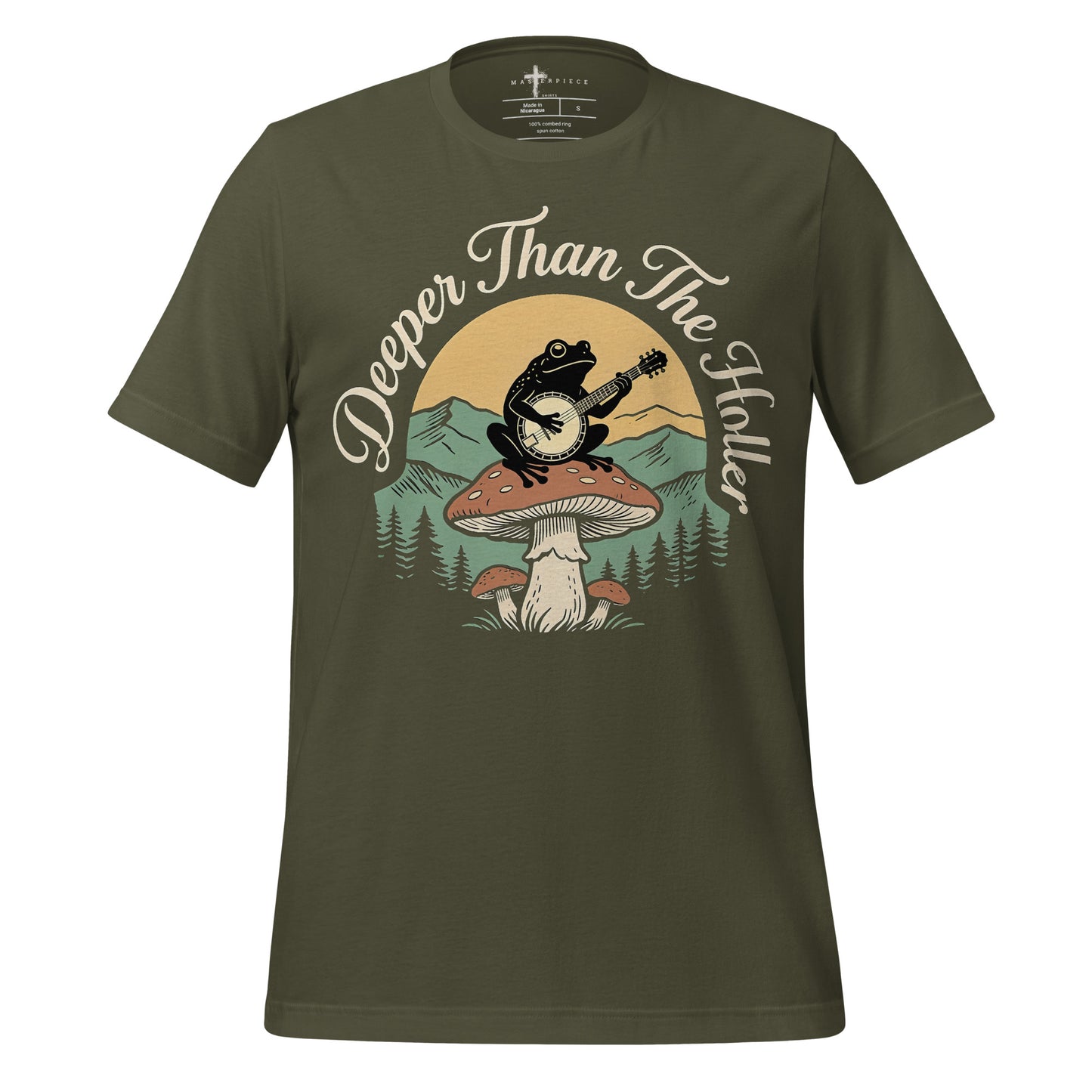 Deeper than the Hollar - Green - MasterPiece Shirts