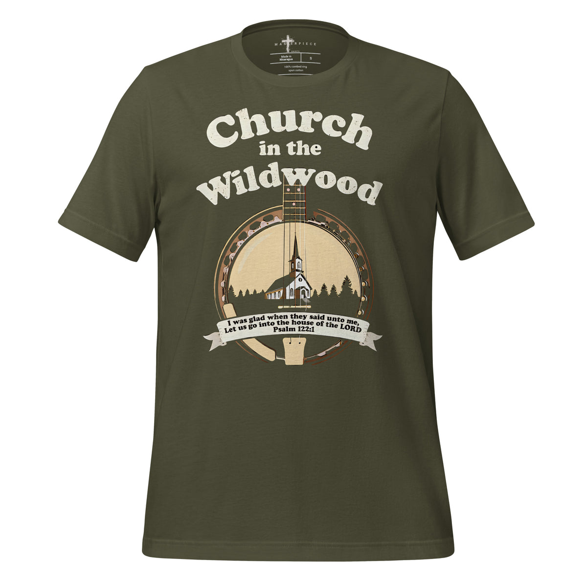 Church in Wildwood Banjo - Green - MasterPiece Shirts