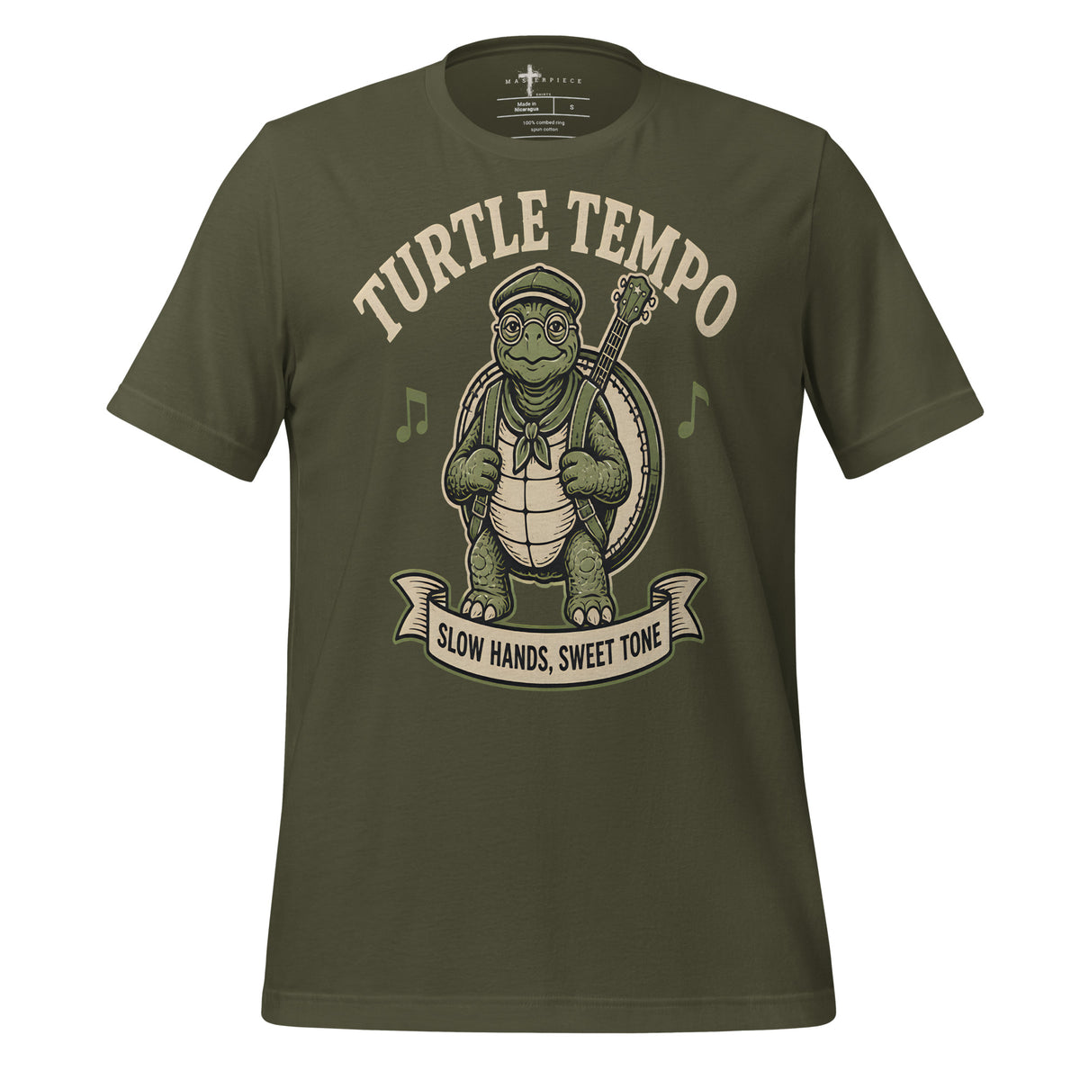 Turtle Tempo Banjo - Green - MasterPiece Shirts