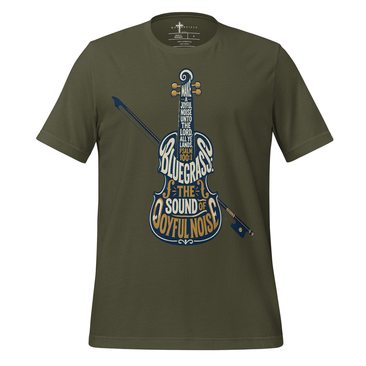 Joyful Noise Bluegrass - Green - MasterPiece Shirts