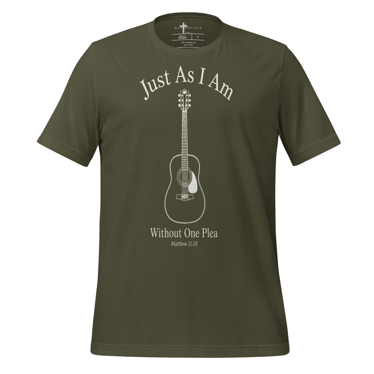 Just As I Am Guitar - Green - MasterPiece Shirts