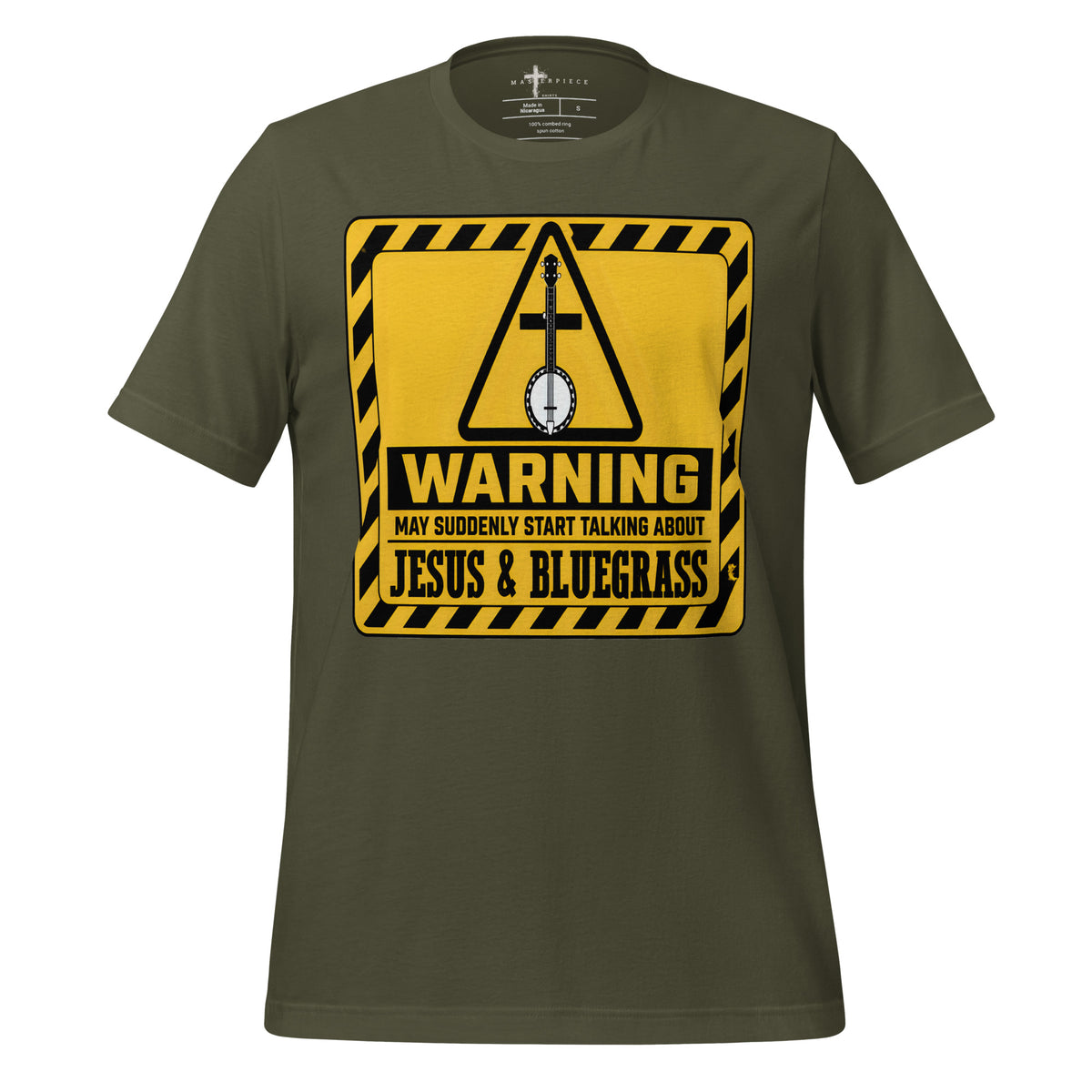 Bluegrass Warning - Green - MasterPiece Shirts