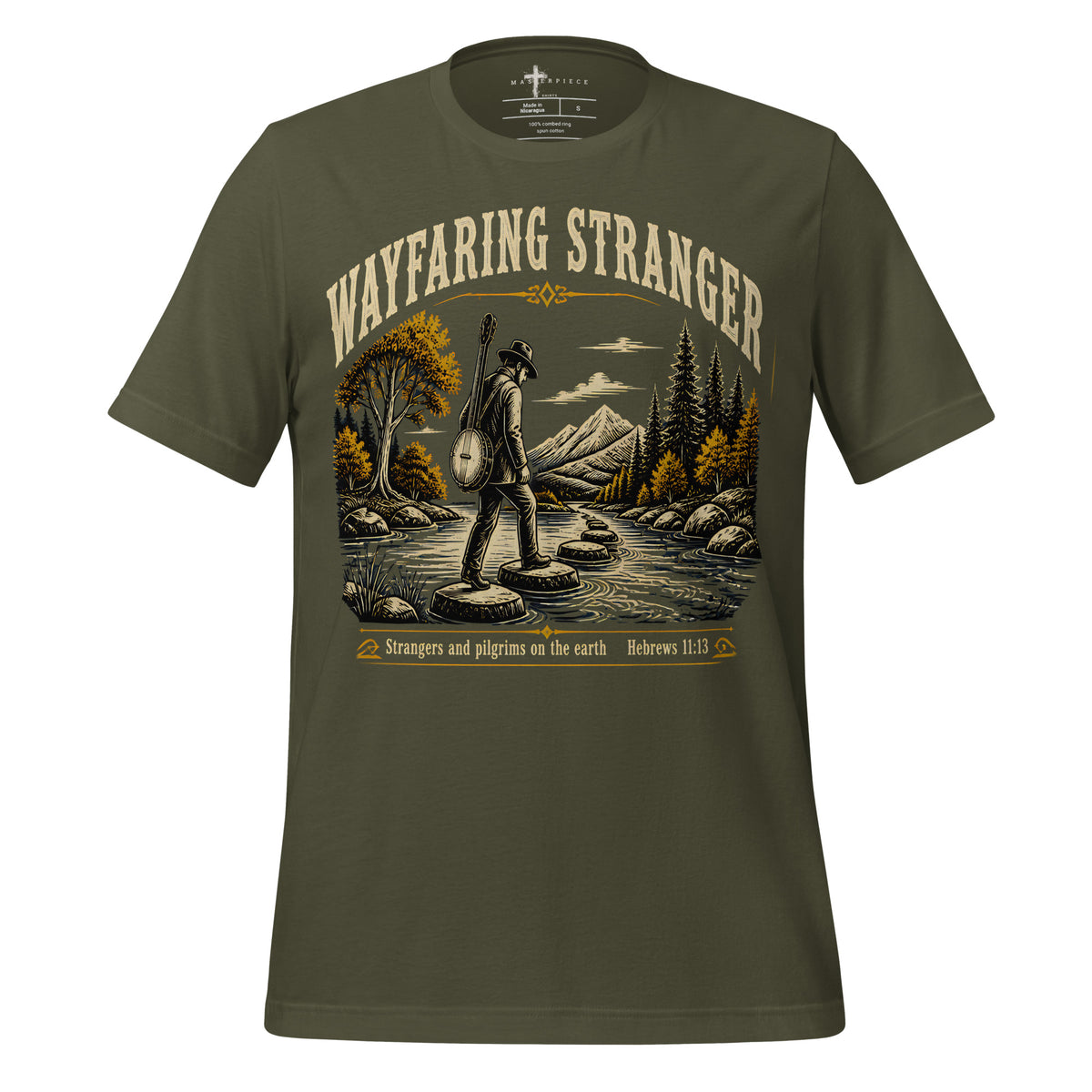 Wayfaring Stranger - Green - MasterPiece Shirts