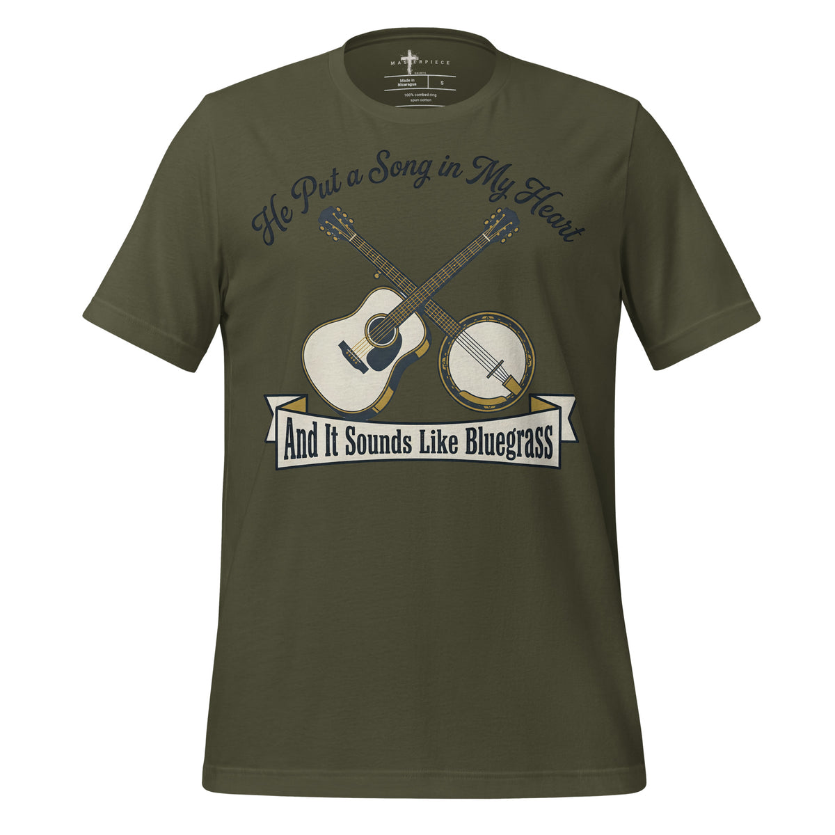 New Song Bluegrass - Green - MasterPiece Shirts