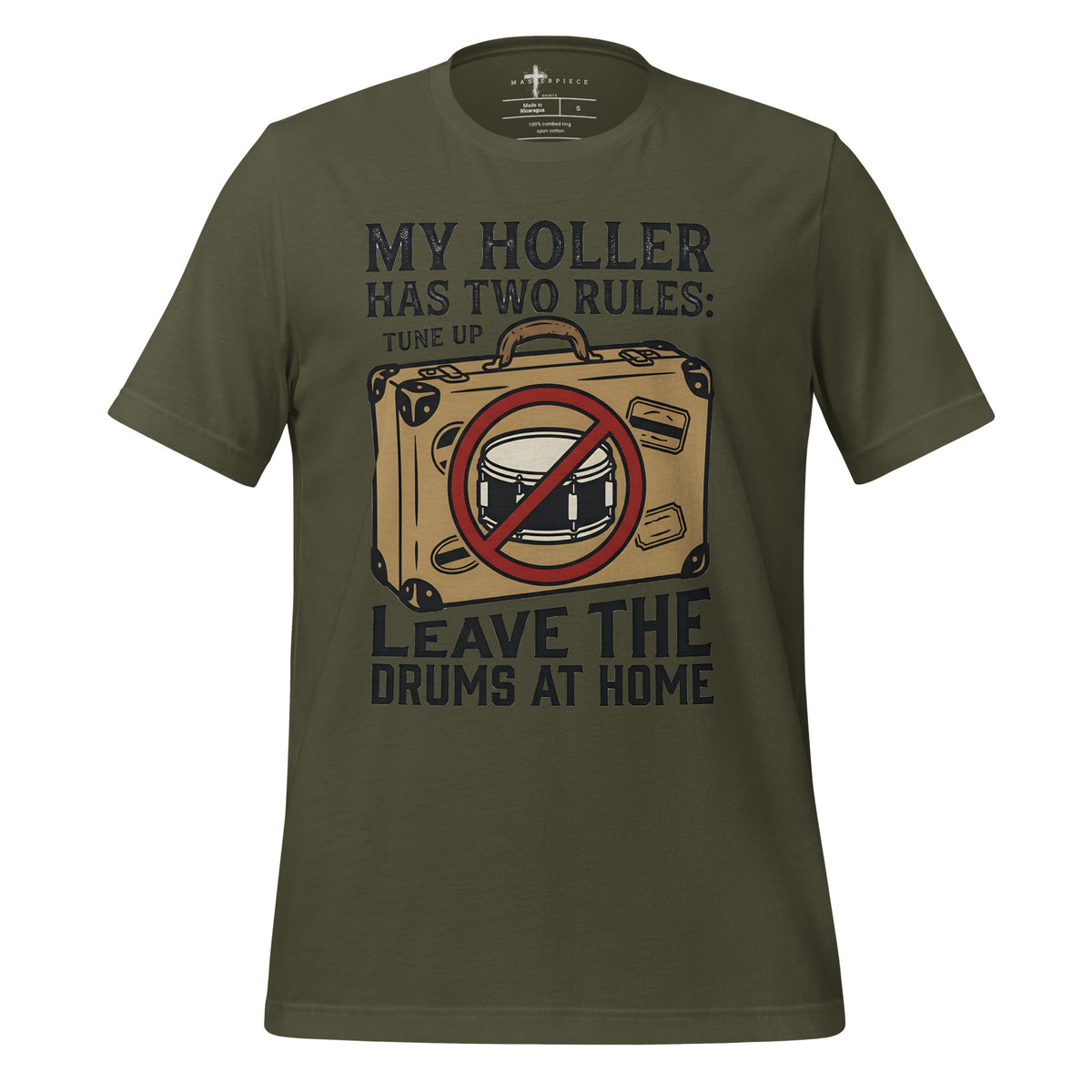 Holler Rules - Green - MasterPiece Shirts