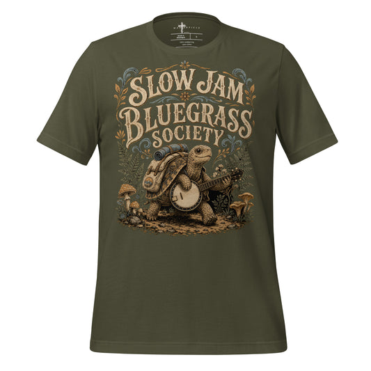 Slow Jam Bluegrass - Green - MasterPiece Shirts