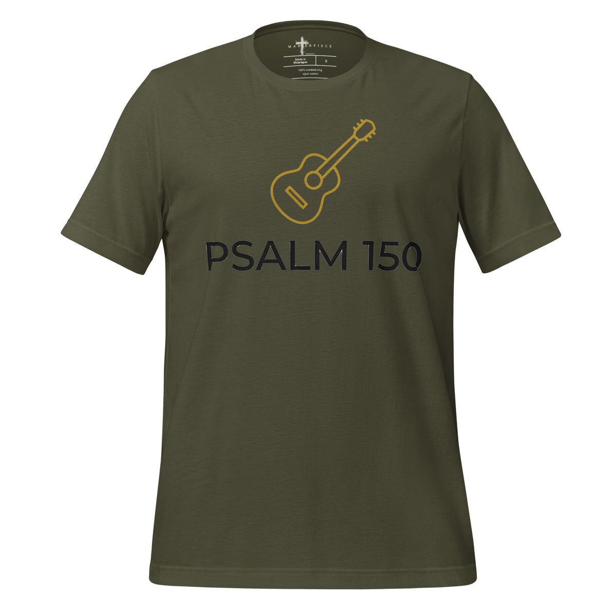 Psalm 150 Guitar - Green - MasterPiece Shirts