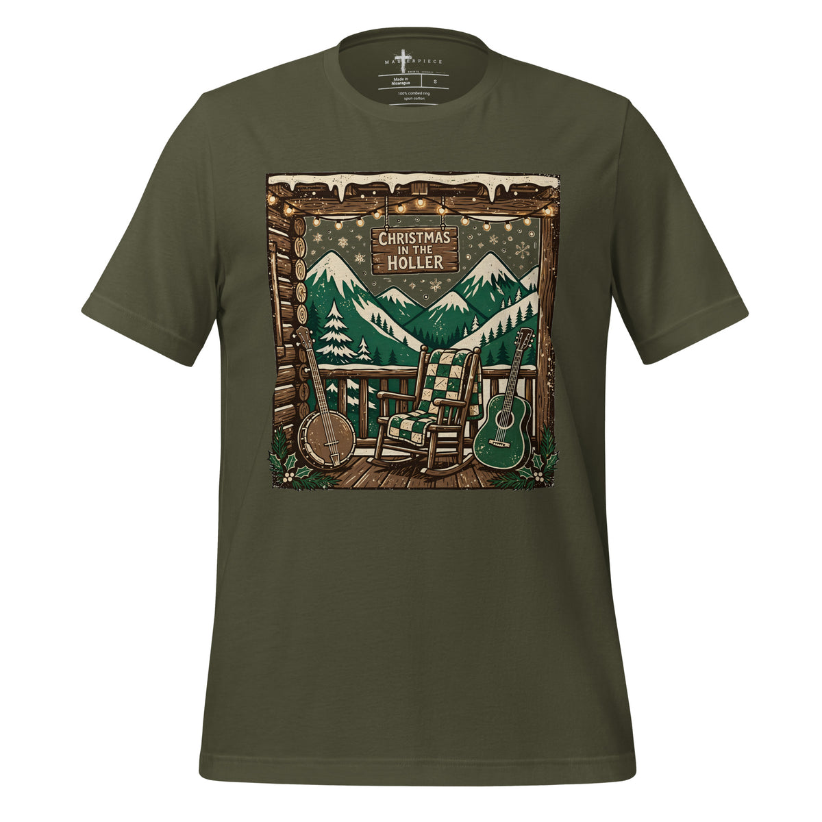 Christmas in the Holler - Green - MasterPiece Shirts