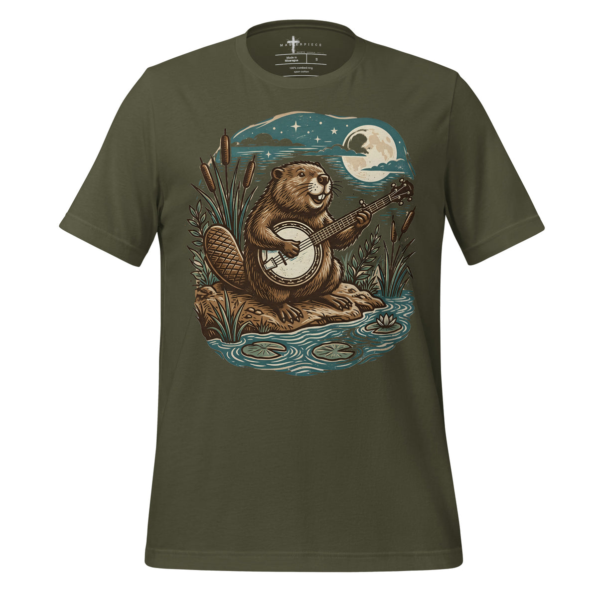 Banjo Beaver - Green - MasterPiece Shirts