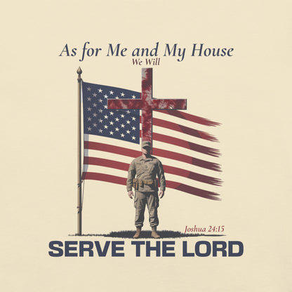 As For Me and My House  Christian Bible Verse T-Shirt