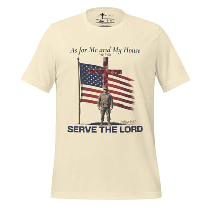 As For Me and My House  Christian Bible Verse T-Shirt