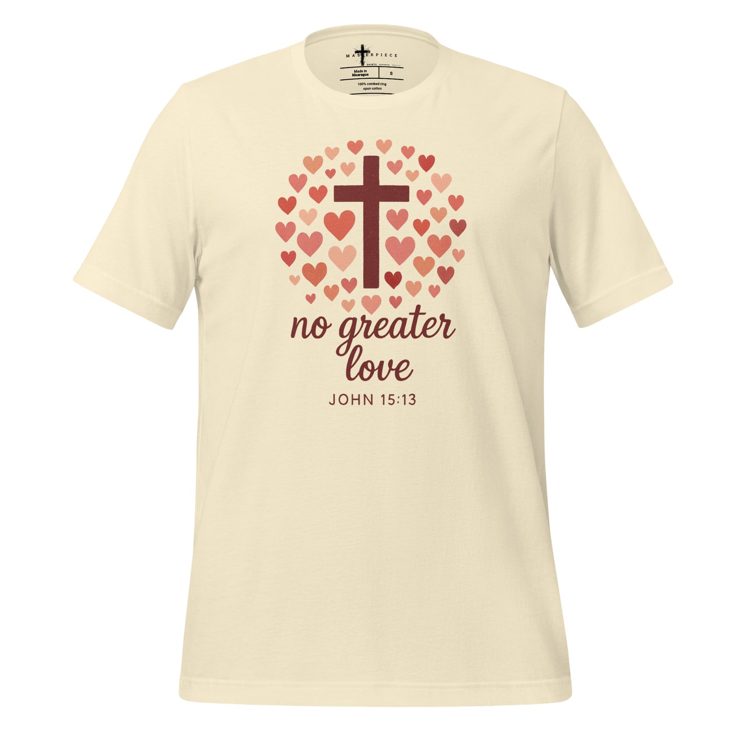 No Greater Love Christian T-shirt John 15:13