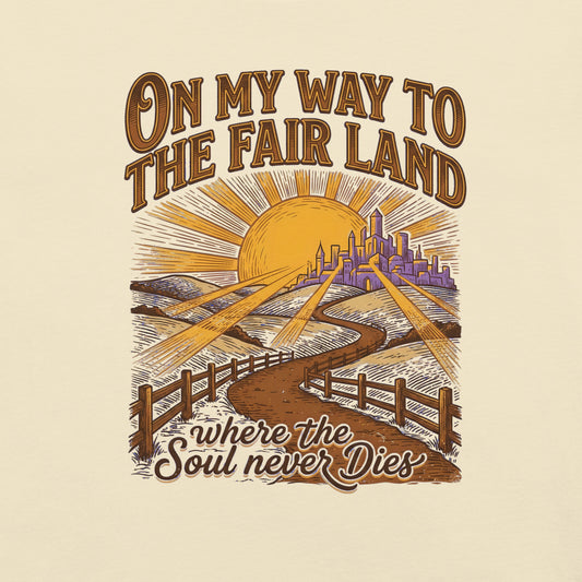 On My Way to the Fair Land Hoodie