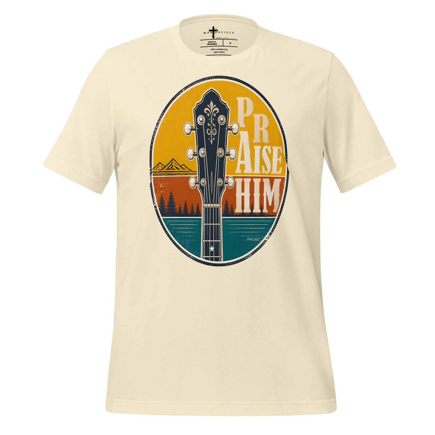 Praise Him Guitar - Natural - MasterPiece Shirts