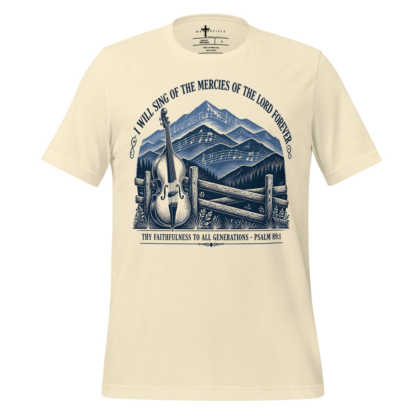 I Will Sing Bass - Natural - MasterPiece Shirts
