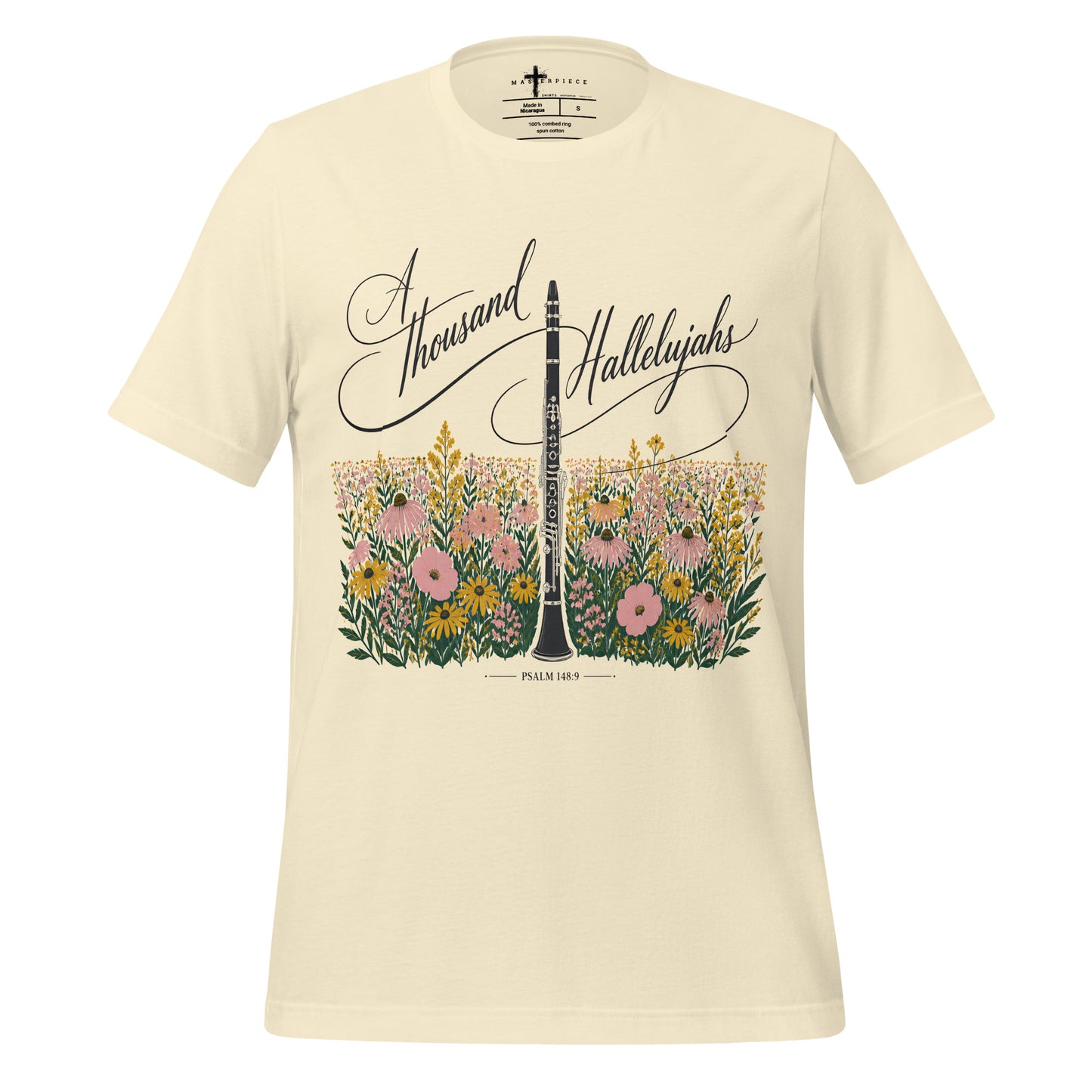 Thousand Hallelujahs Clarinet - Natural - MasterPiece Shirts