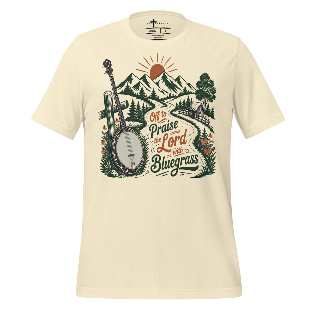 Off to Praise the Lord - Natural - MasterPiece Shirts