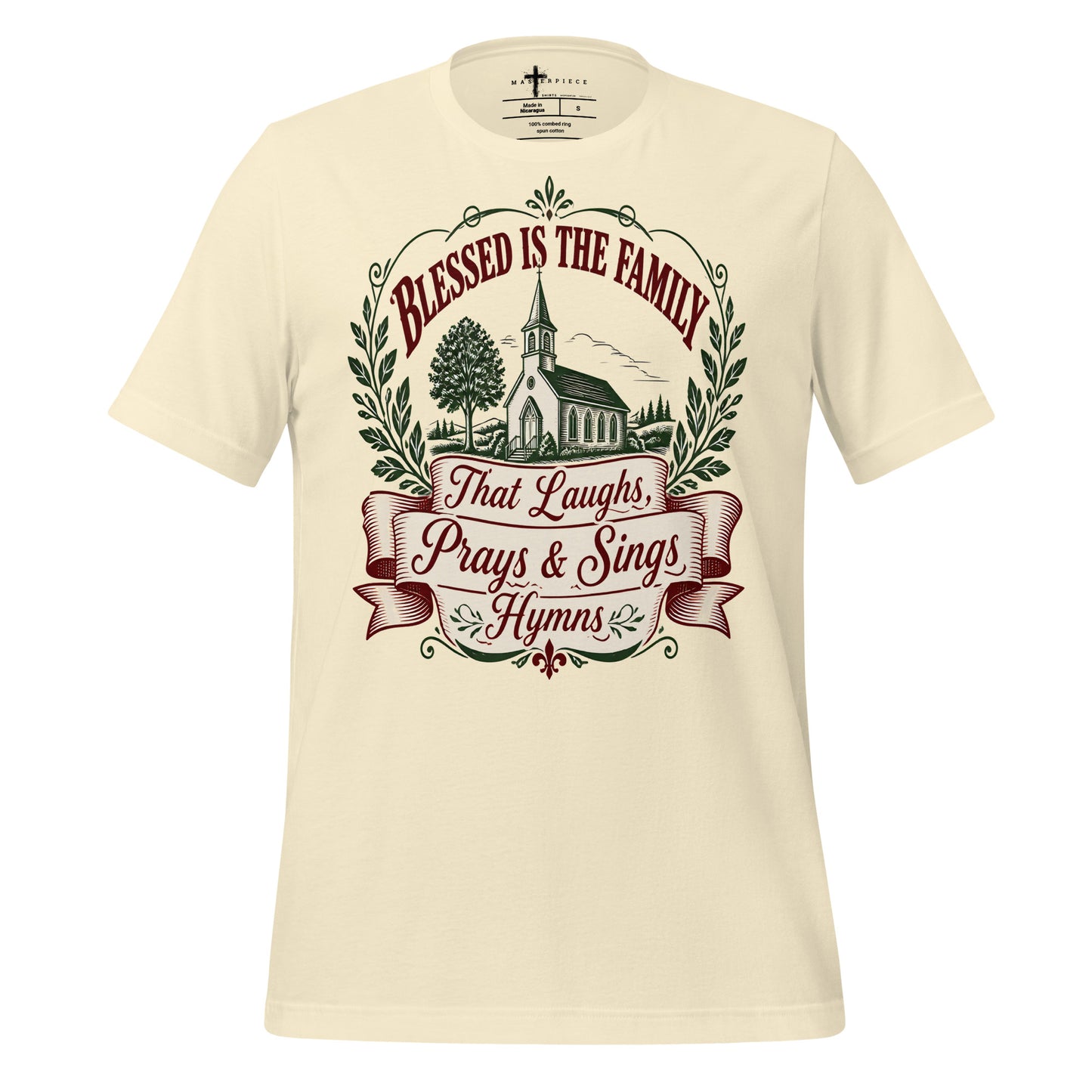Family Prays and Sings - Natural - MasterPiece Shirts