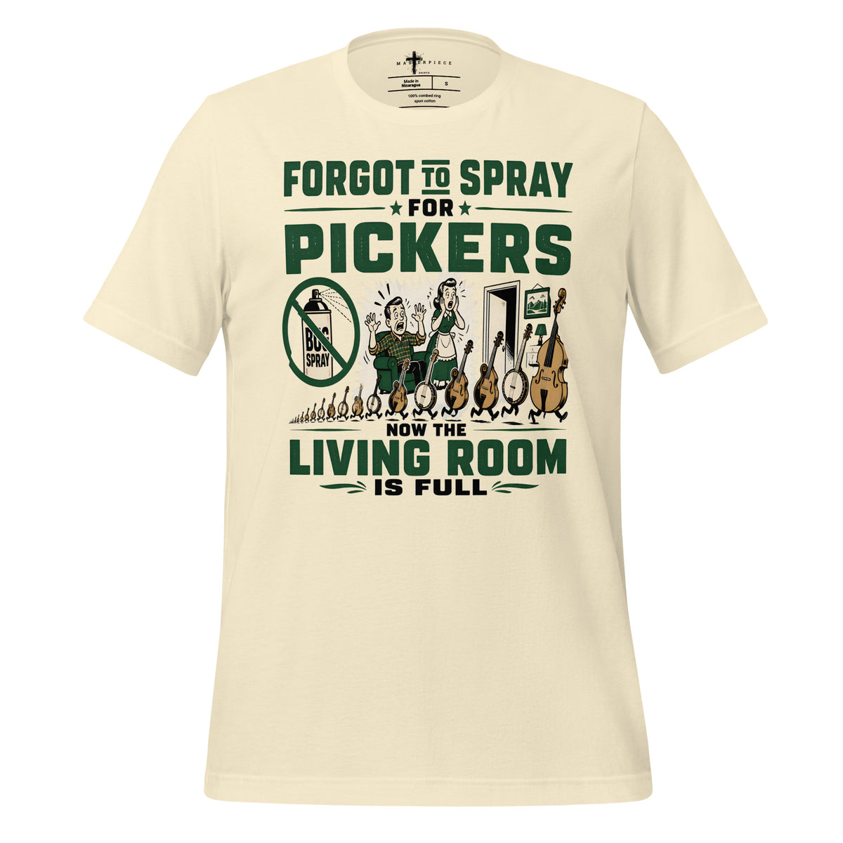 Spray for Pickers - Natural - MasterPiece Shirts