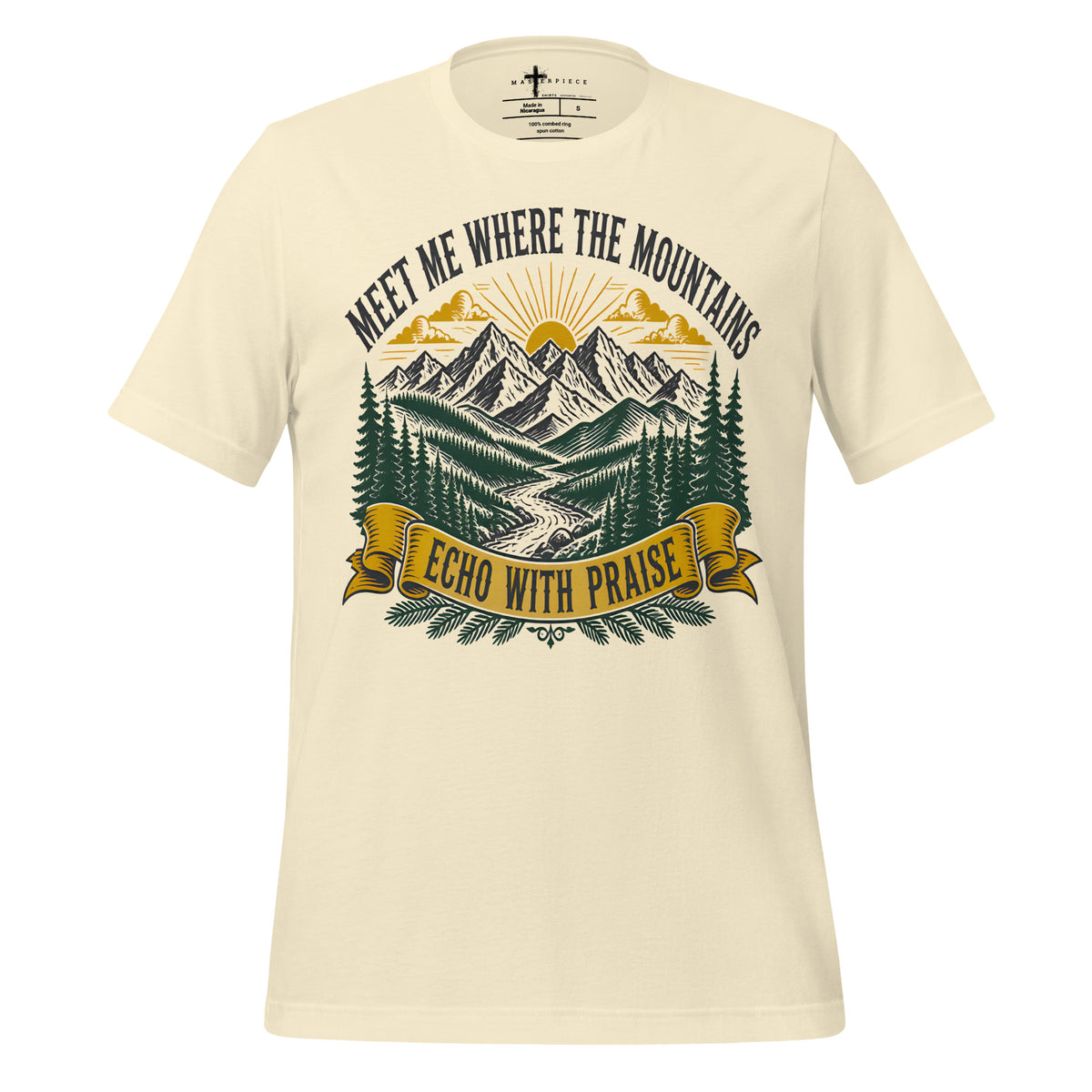 Meet Me in Mountains - Natural - MasterPiece Shirts