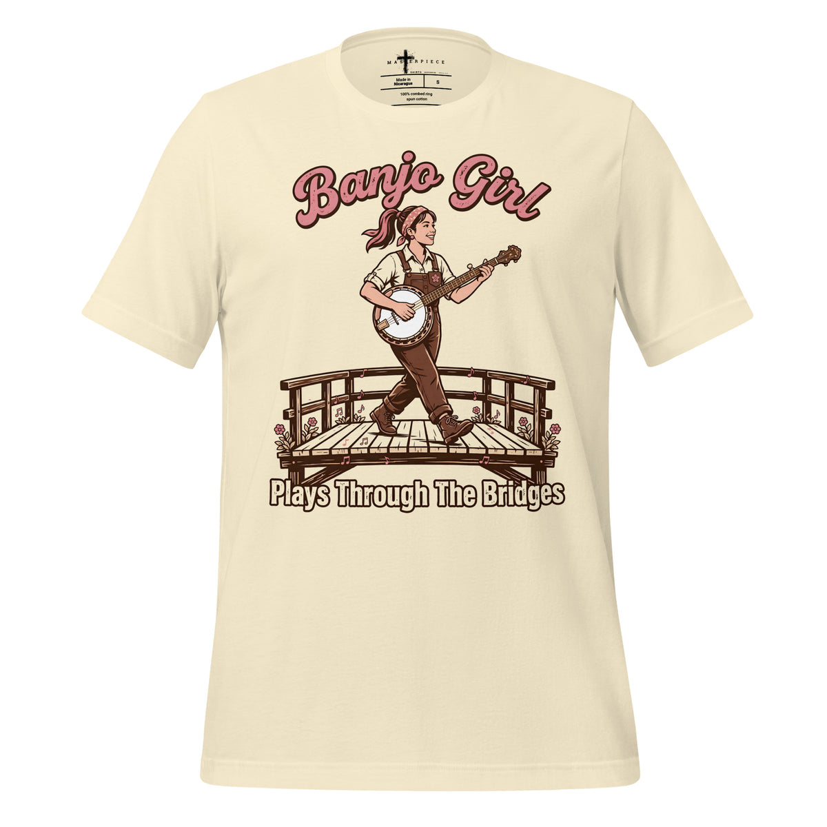 Banjo Girl - Natural - MasterPiece Shirts