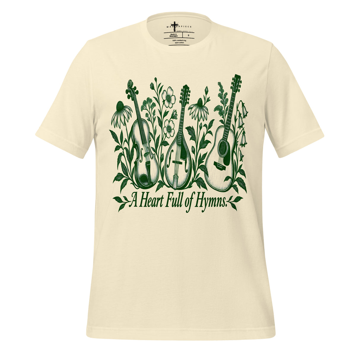 Heart Full of Hymns - Natural - MasterPiece Shirts