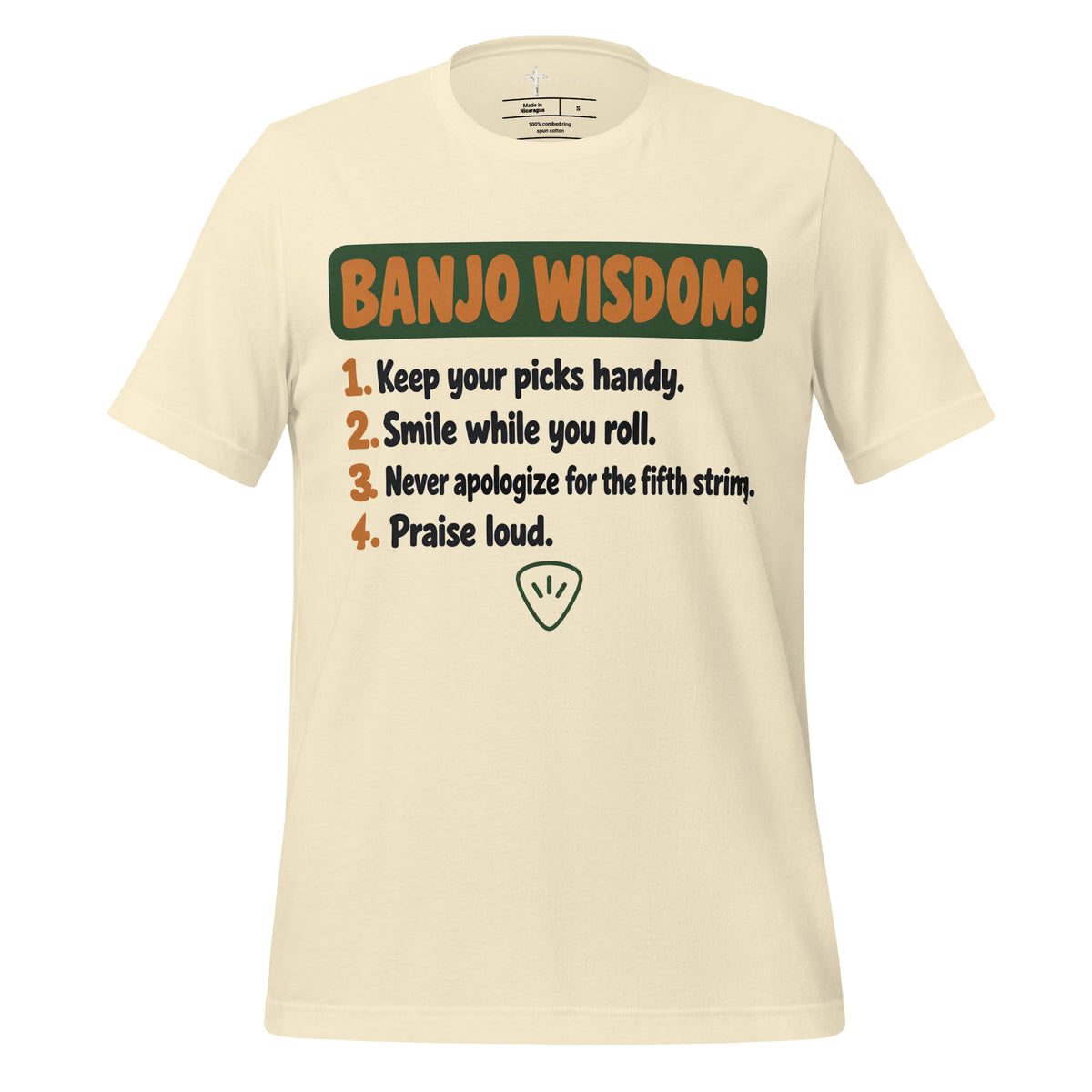 Banjo Wisdom - Natural - MasterPiece Shirts