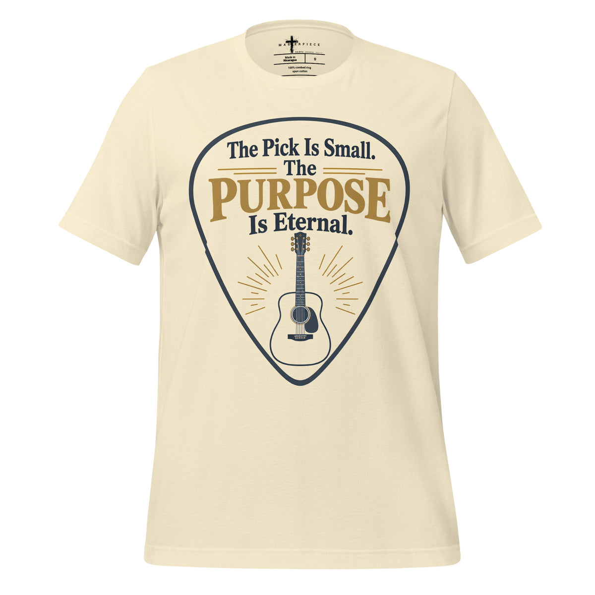 Pick Purpose Guitar - Natural - MasterPiece Shirts