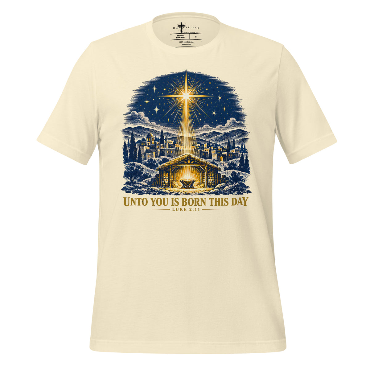 Unto to You Born - Natural - MasterPiece Shirts