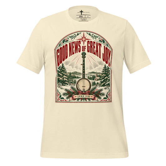 Banjo Good News Joy - Natural - MasterPiece Shirts