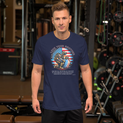 Love your Brother  Christian Bible Verse T-Shirt