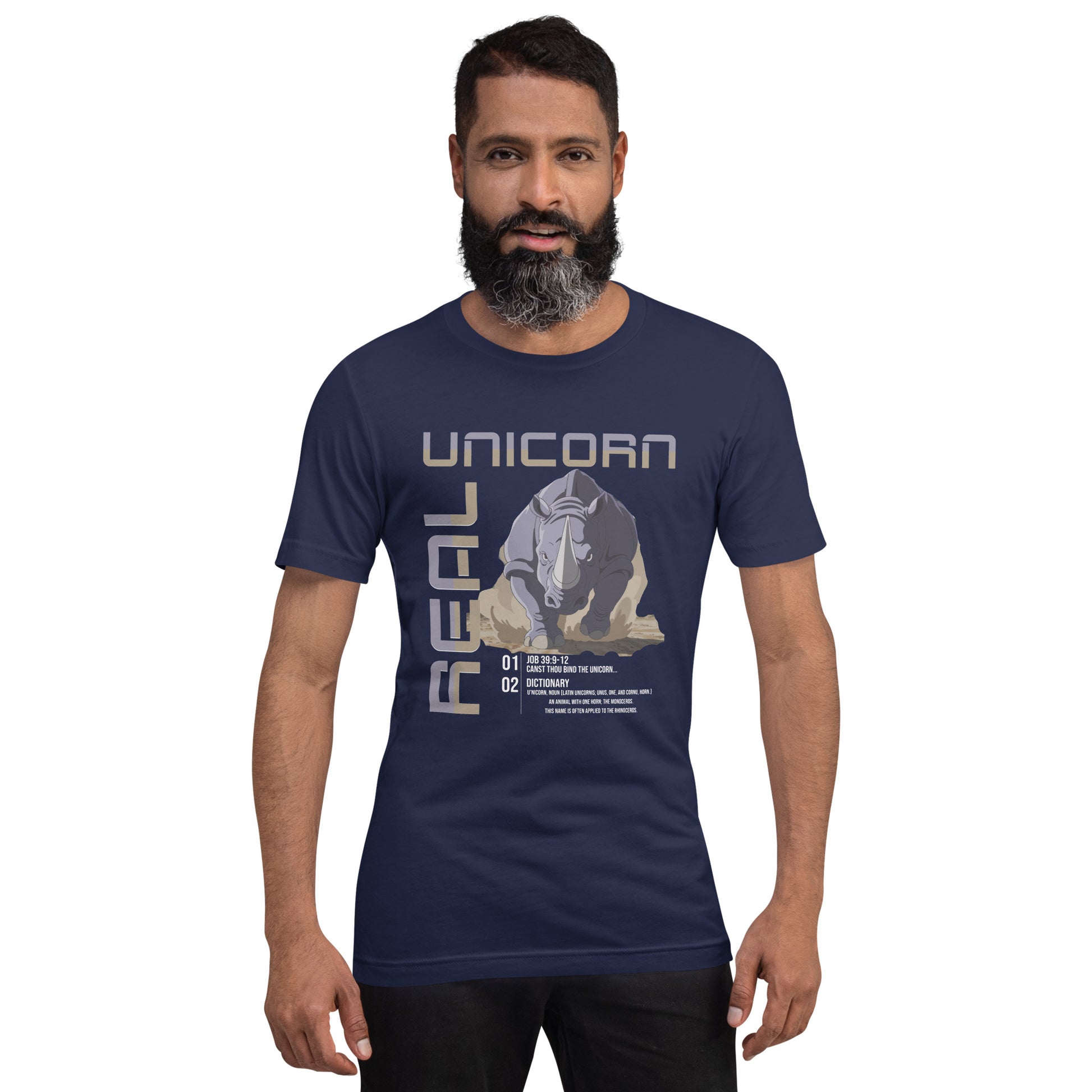 Real Unicorn  Christian Bible Verse T-Shirt