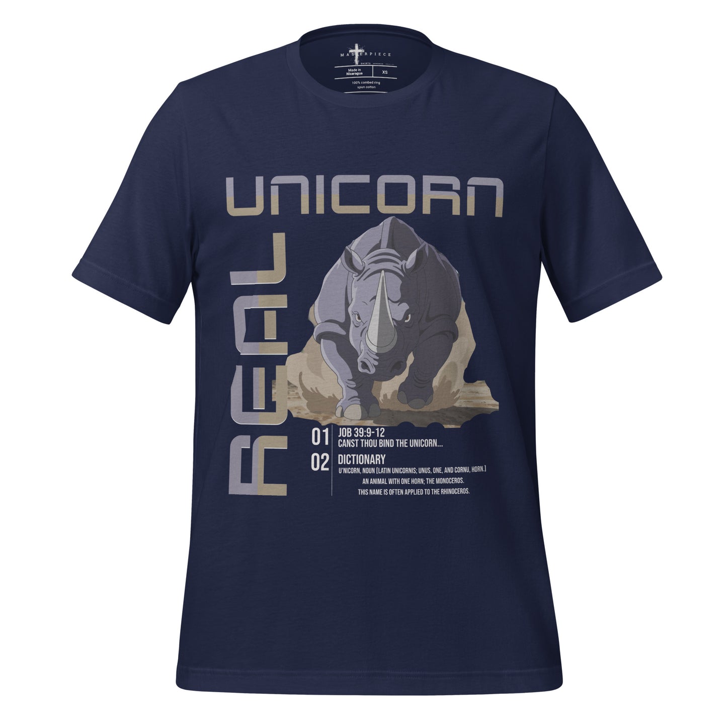Real Unicorn  Christian Bible Verse T-Shirt