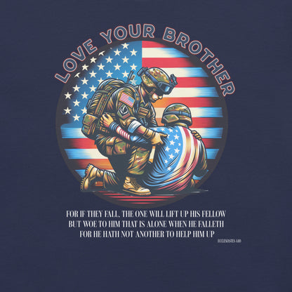 Love your Brother  Christian Bible Verse T-Shirt