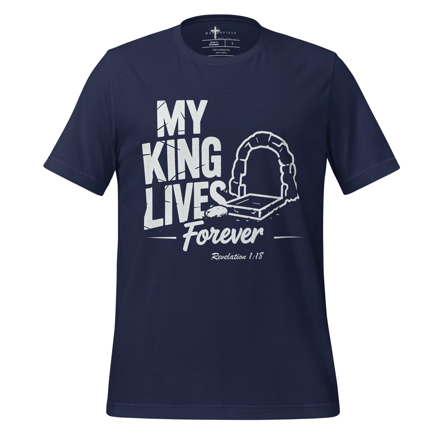 My King Lives Forever Christian T-shirt