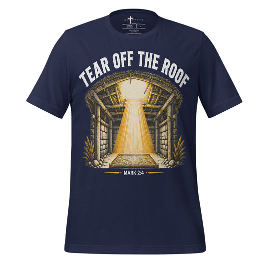 Tear Off The Roof - Navy - MasterPiece Shirts