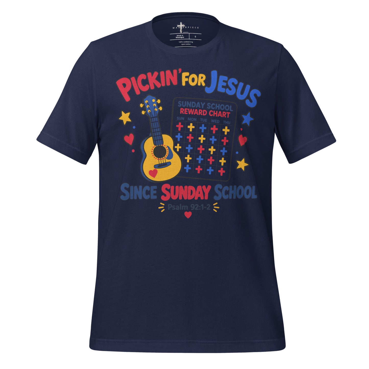 Pickin Since Sunday School - Navy - MasterPiece Shirts