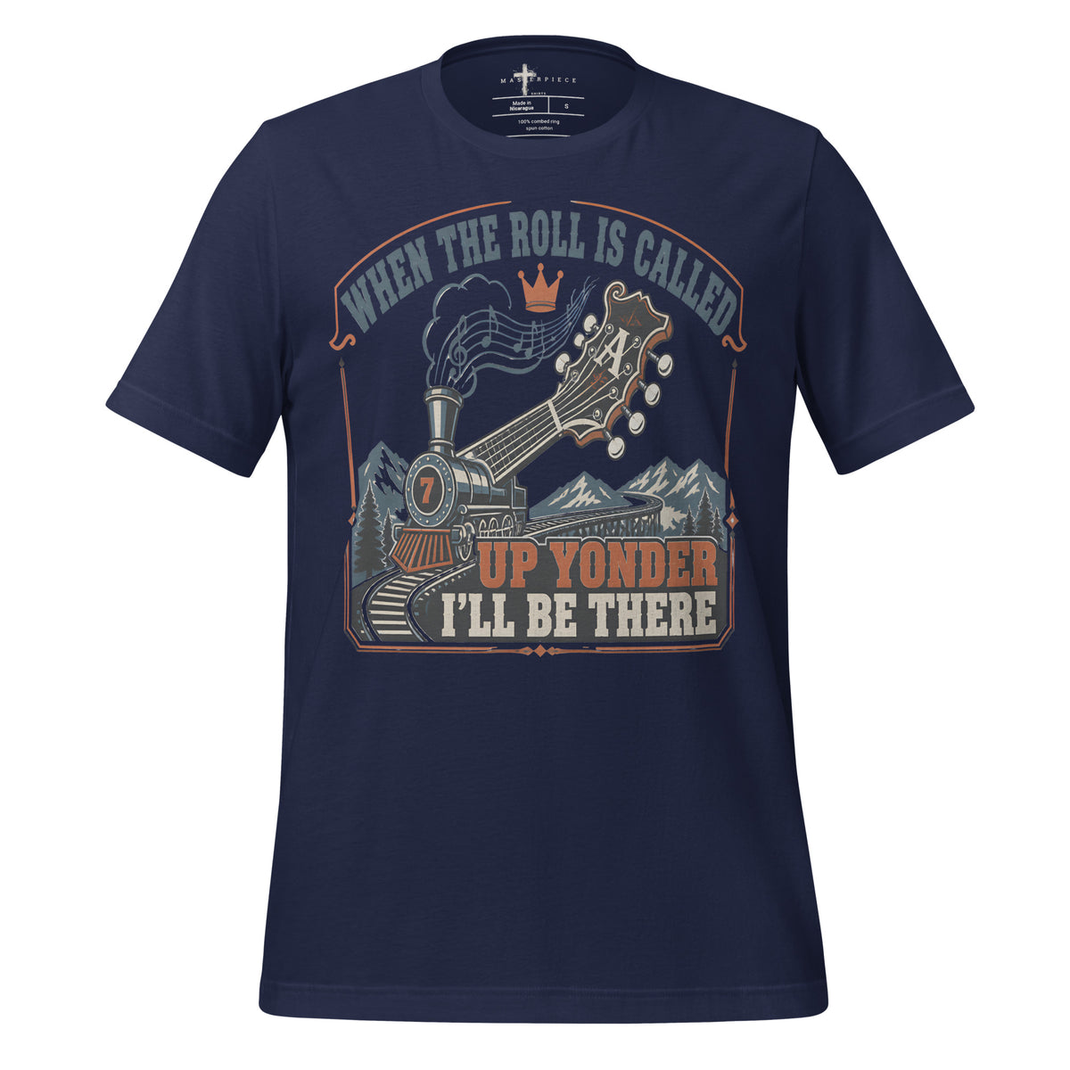 Roll is Called Train - Navy - MasterPiece Shirts