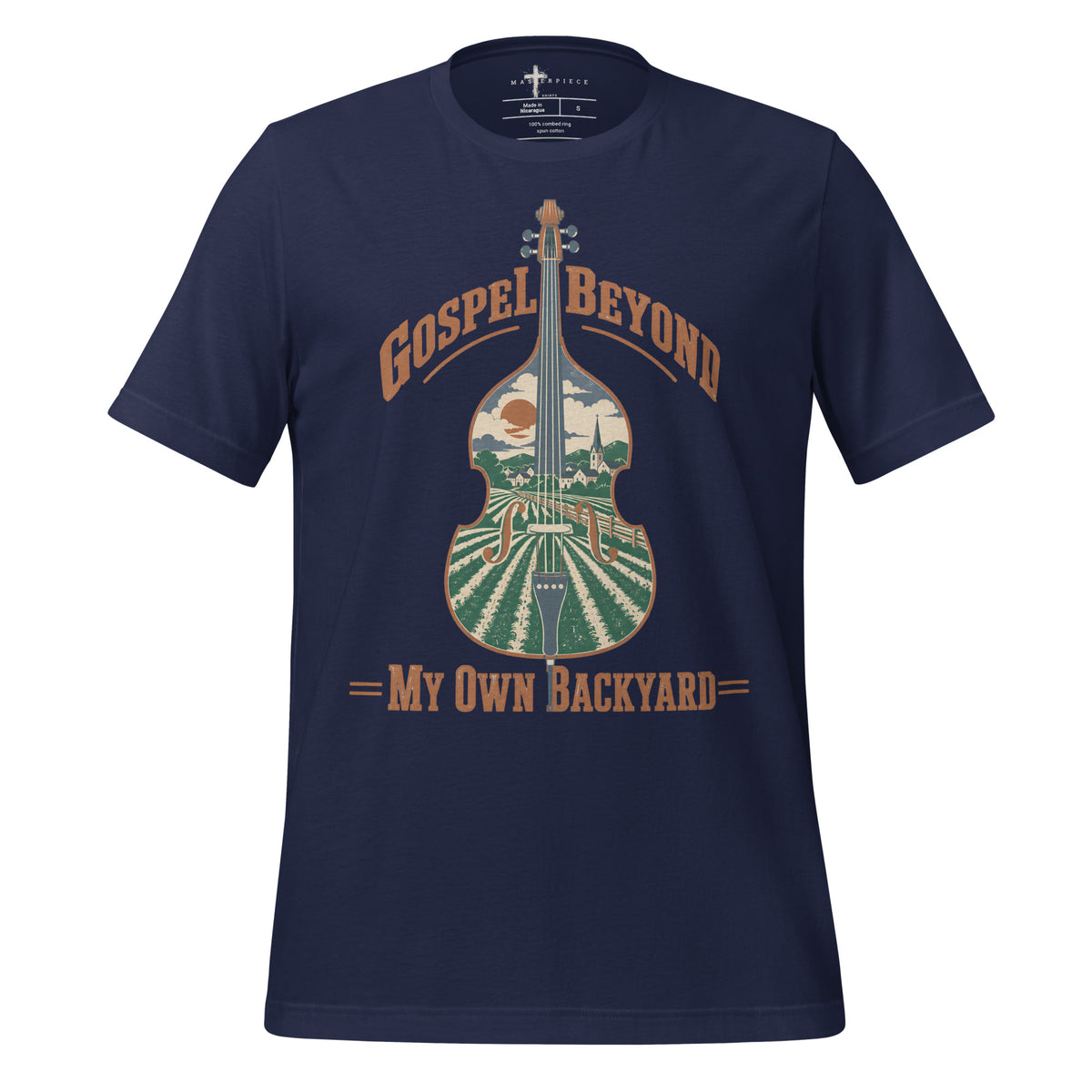 Gospel Beyond Bass - Navy - MasterPiece Shirts