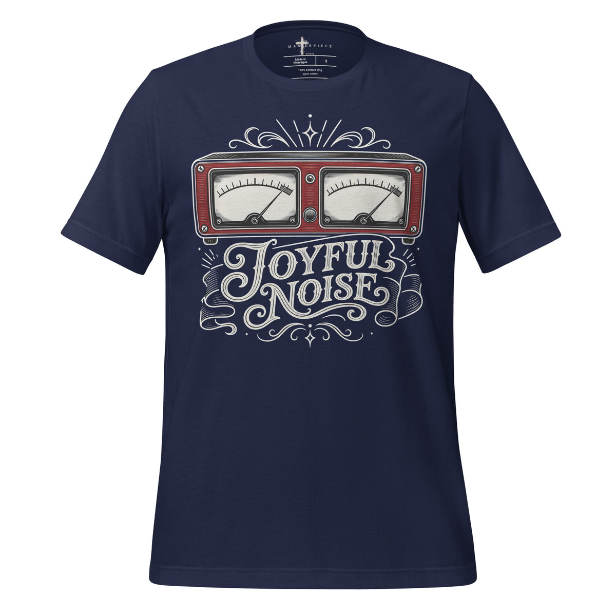 Joyful Noise Sound Meter - Navy - MasterPiece Shirts
