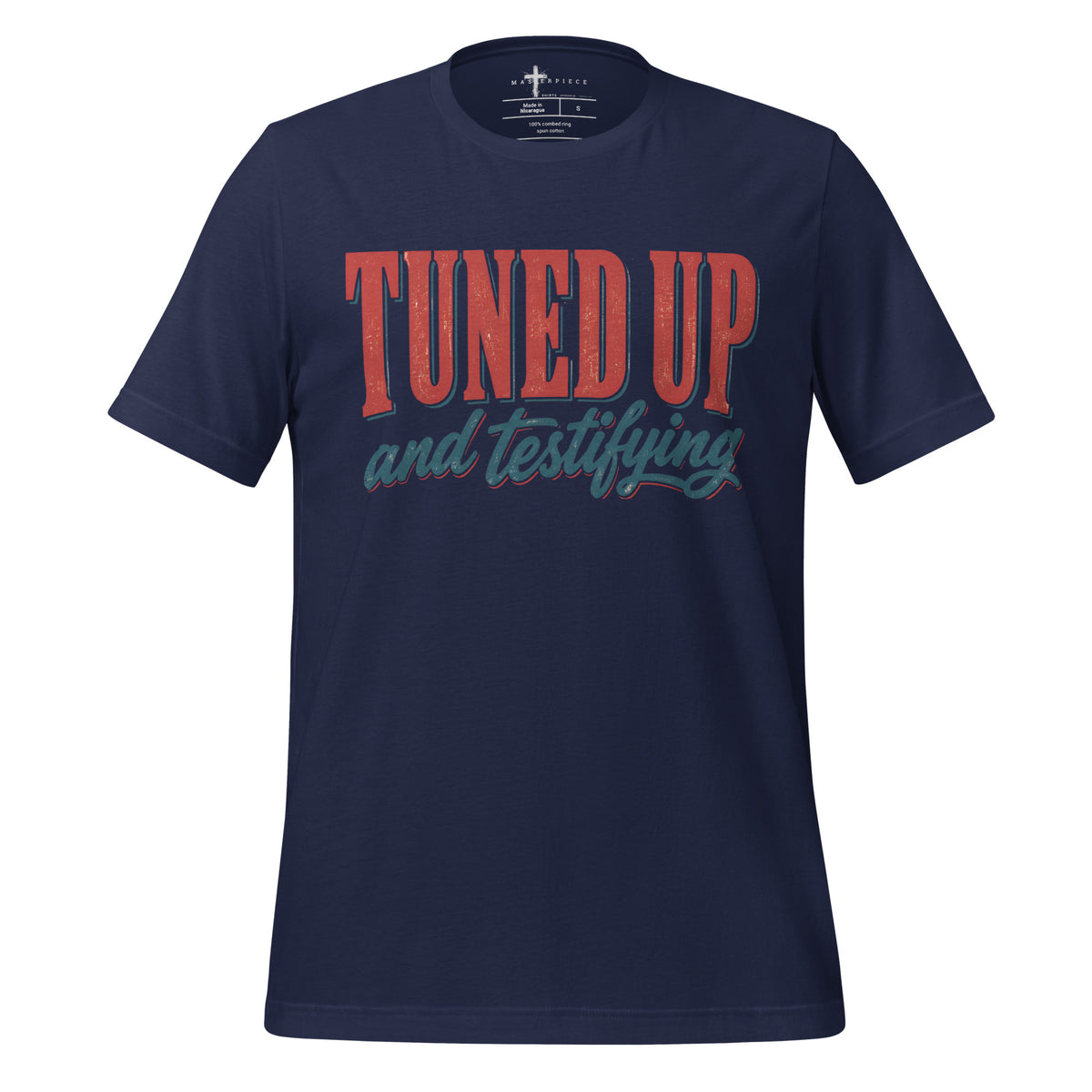 Tuned Up Testify - Navy - MasterPiece Shirts