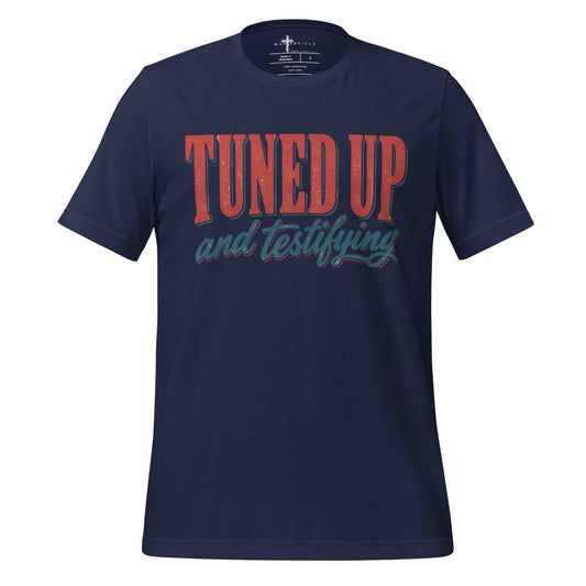 Tuned Up Testify - Navy - MasterPiece Shirts