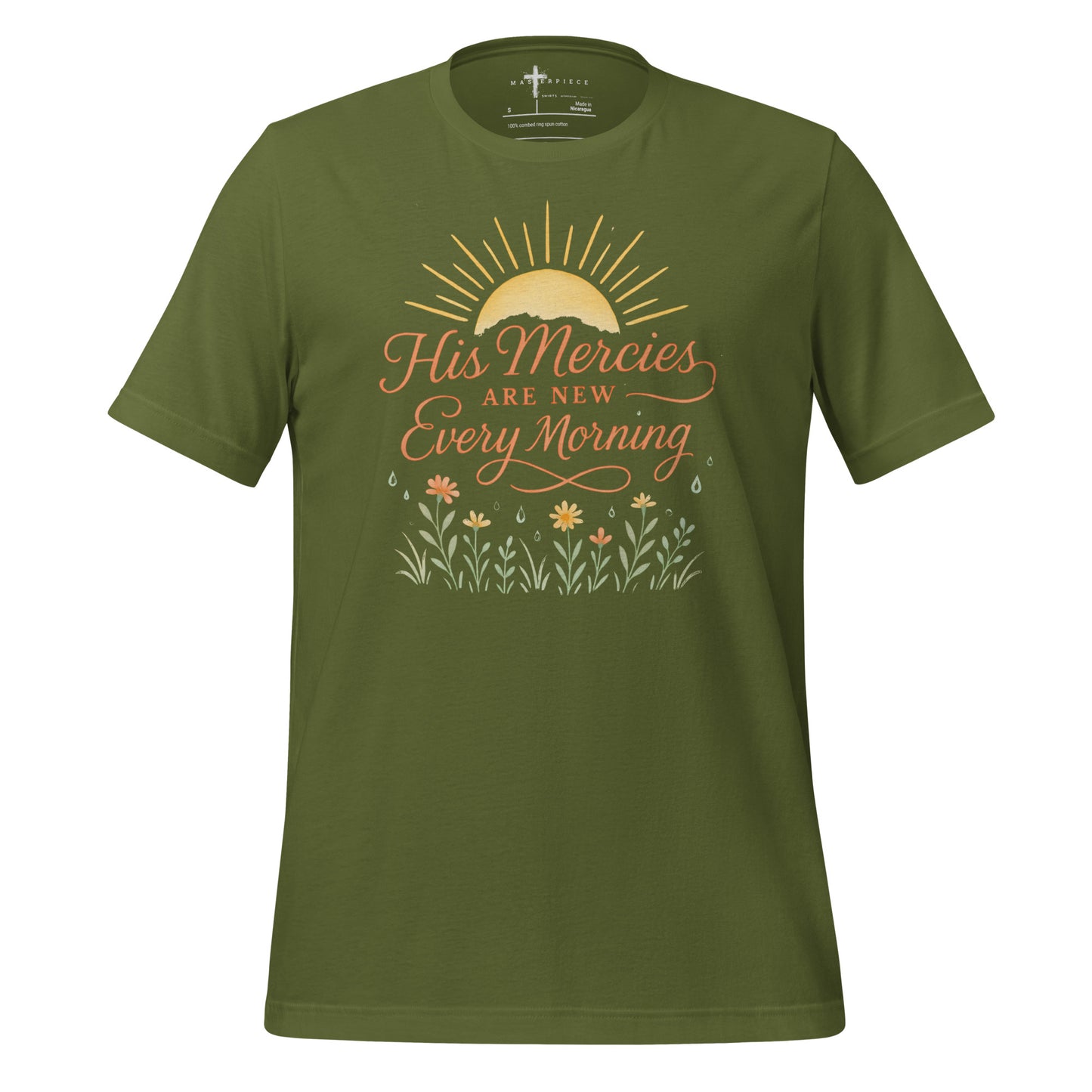 His Mercies are New Every Morning Christian T-shirt