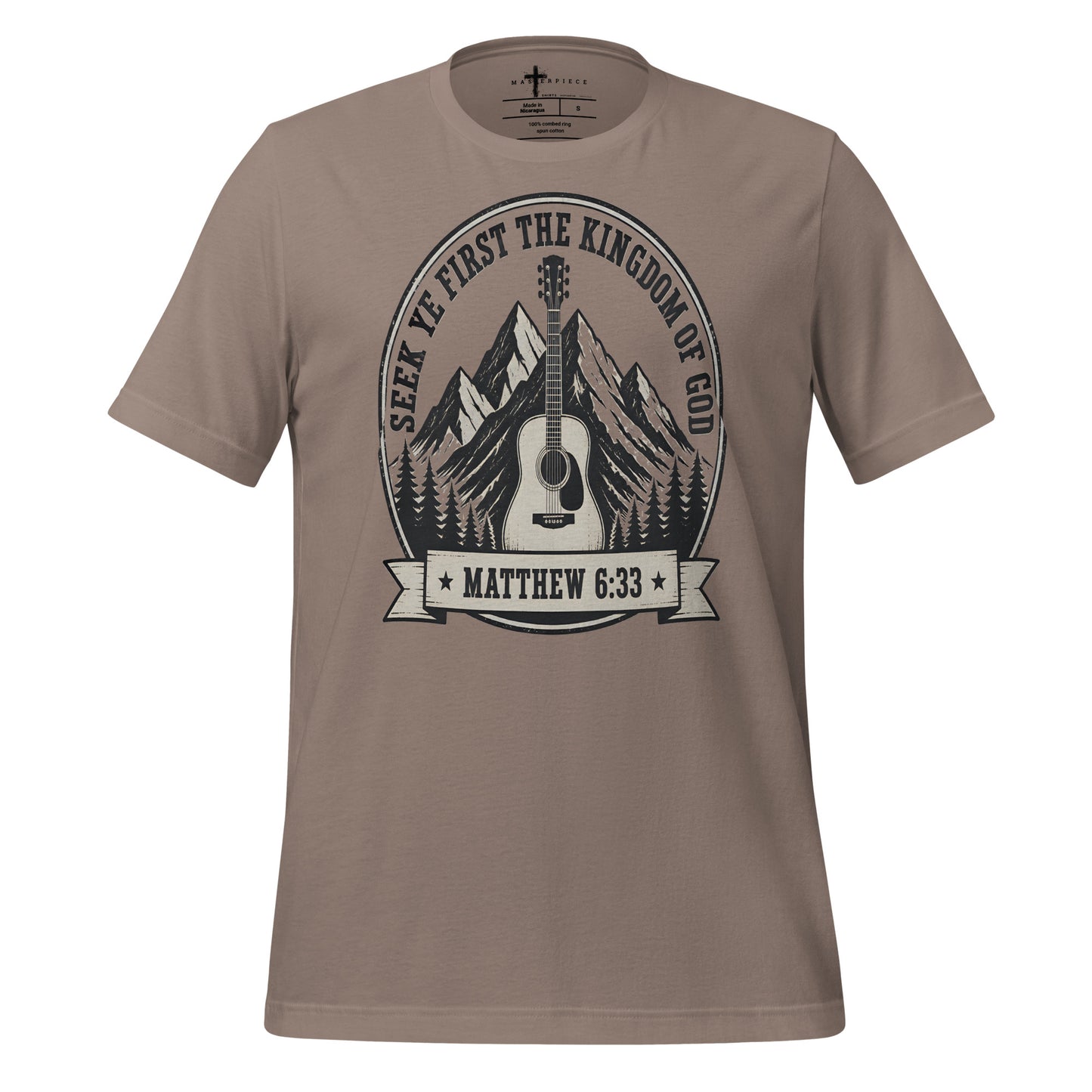 Seek Ye First Guitar - MasterPiece Shirts